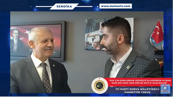 Gazi Meclisimizde İYİ Parti Konya Milletvekili Fahrettin Yokuş u Ziyaret Ettik
